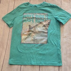 Carter's Wave Rider Shark Tee - Green